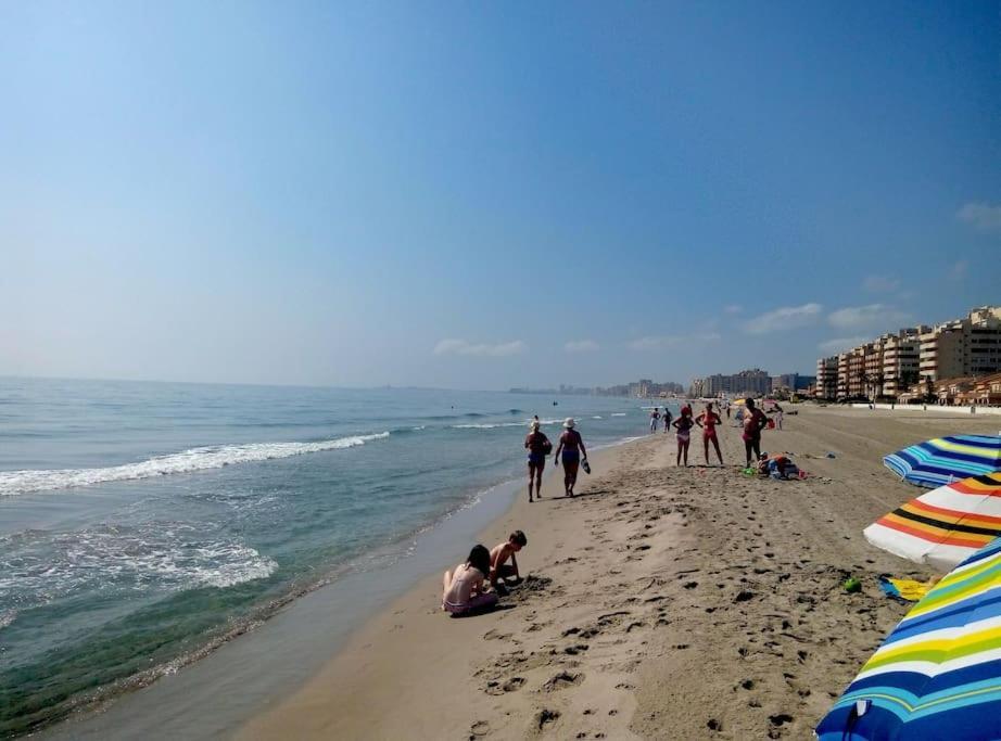 Apartamento En Primera Linea De Playa Murcia Kültér fotó