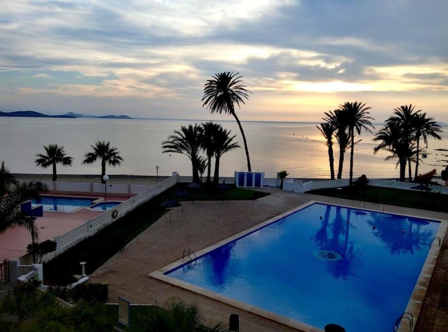 Apartamento En Primera Linea De Playa Murcia Kültér fotó